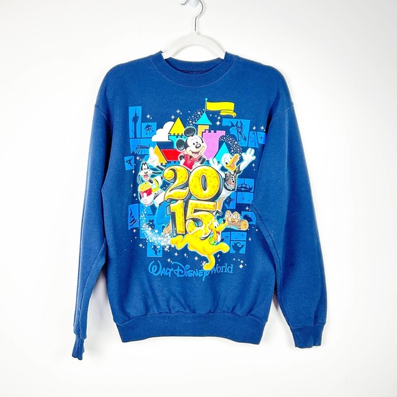 Walt Disney World 2015 Celebration Sweatshirt Unisex Size Small - Picture 1 of 5
